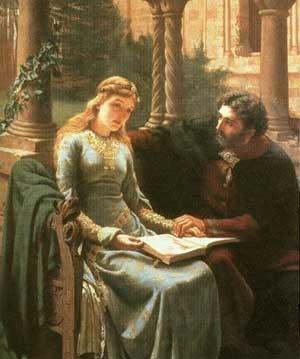 Edmund Blair Leighton Abaelard und seine Schulerin Heloisa